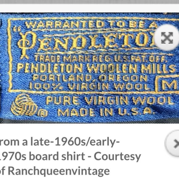 Vintage Pendleton button up - Picture 6 of 7